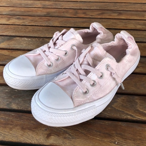 pink slip on converse